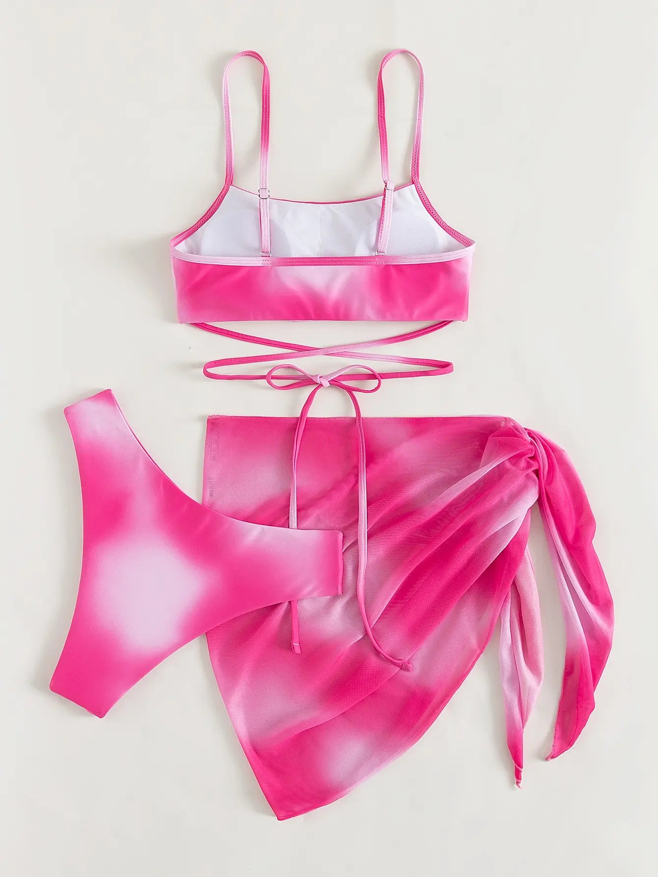 Conjunto de biquíni com 3 peças