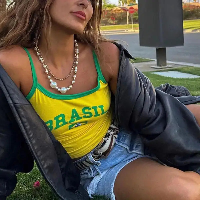 Camiseta regata do Brasil
