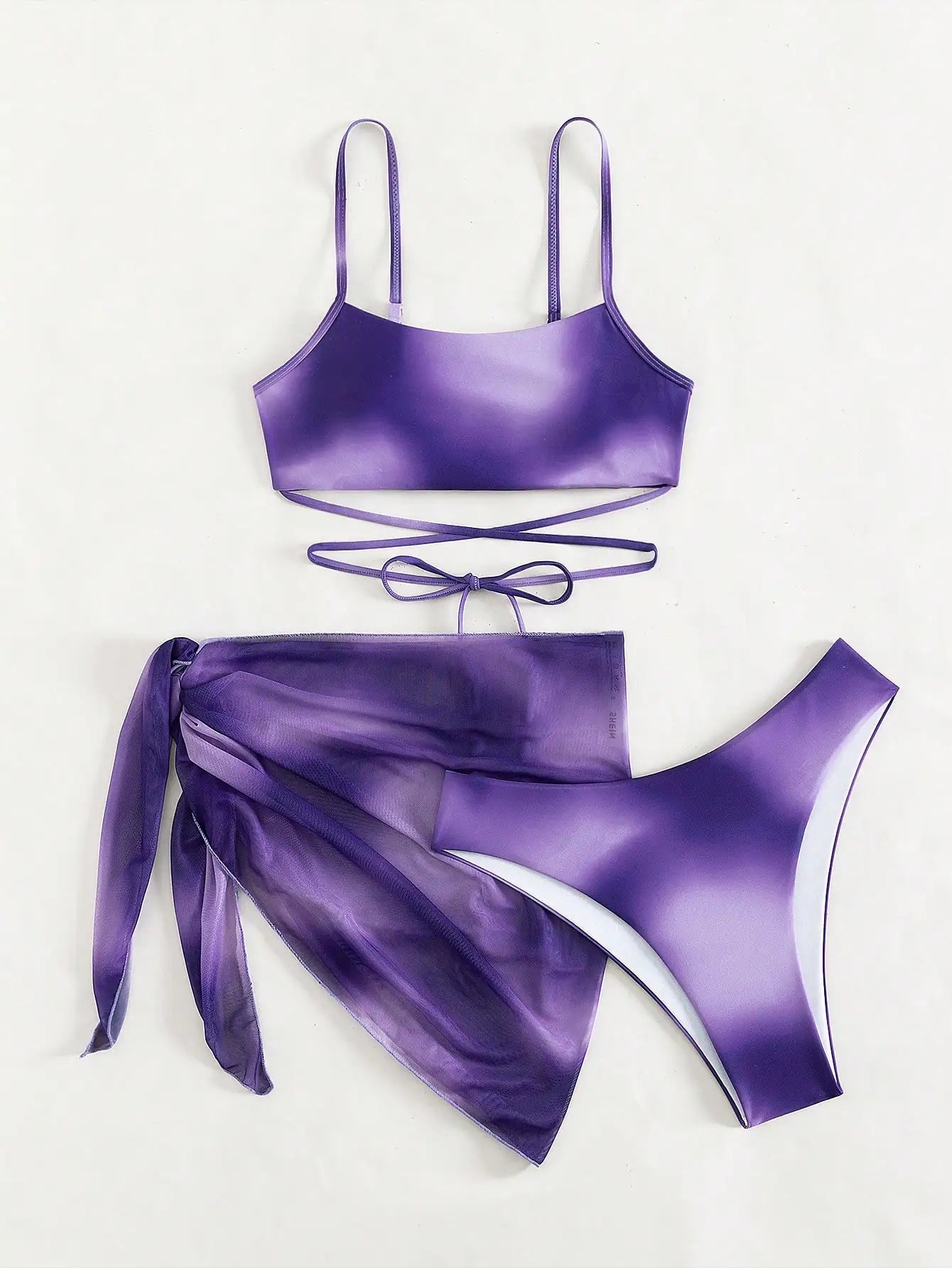 Conjunto de biquíni com 3 peças
